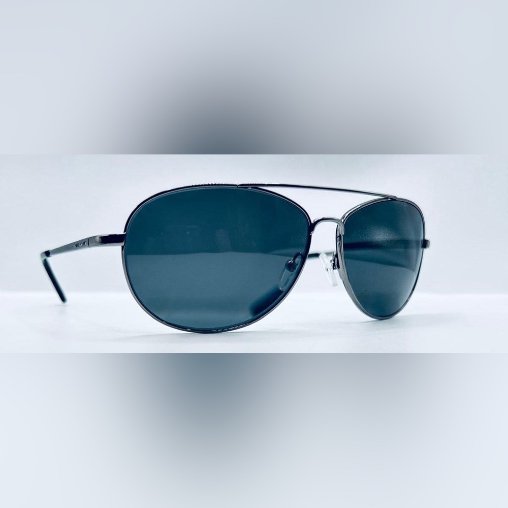 Caribbean Sun CS009M Silver Pilot Sunglasses Frames Only